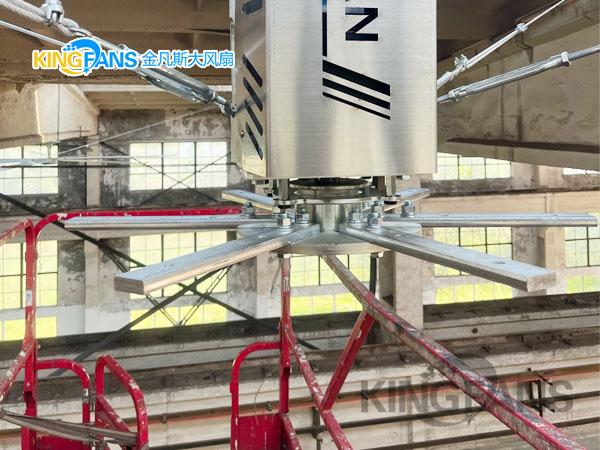 車間大風扇拆裝步驟